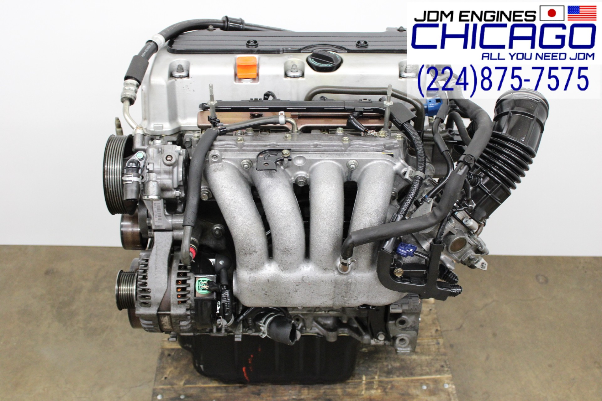 JDM 2004-2008 ACURA TSX K24A 2.4L i-VTEC RBB 200HP ENGINE ONLY