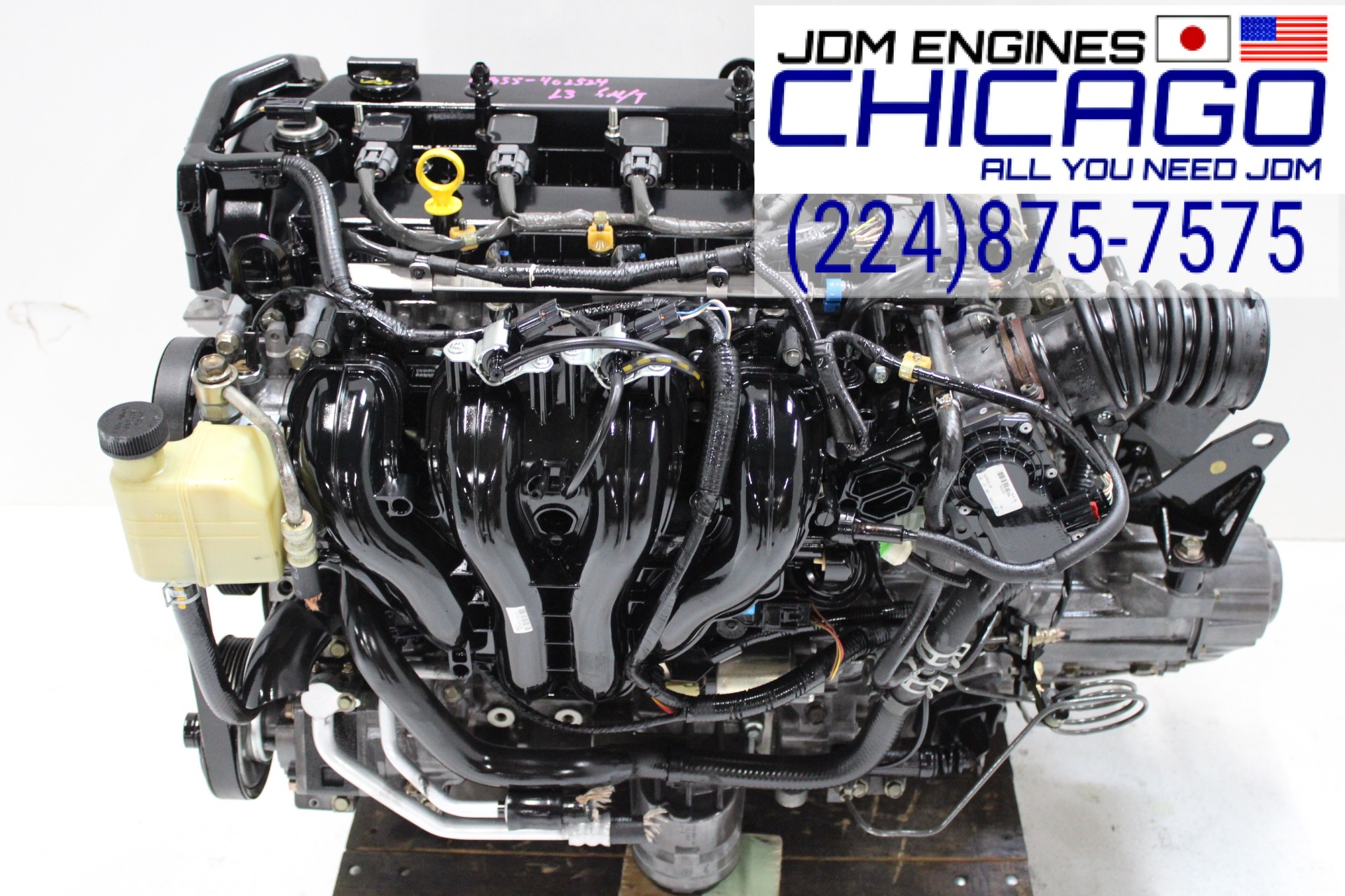 JDM 2006-2008 MAZDA 6 L3-VE 2.3L DOHC 4CYL ENGINE WITH 6SPEED MANUAL TRANSMISSION