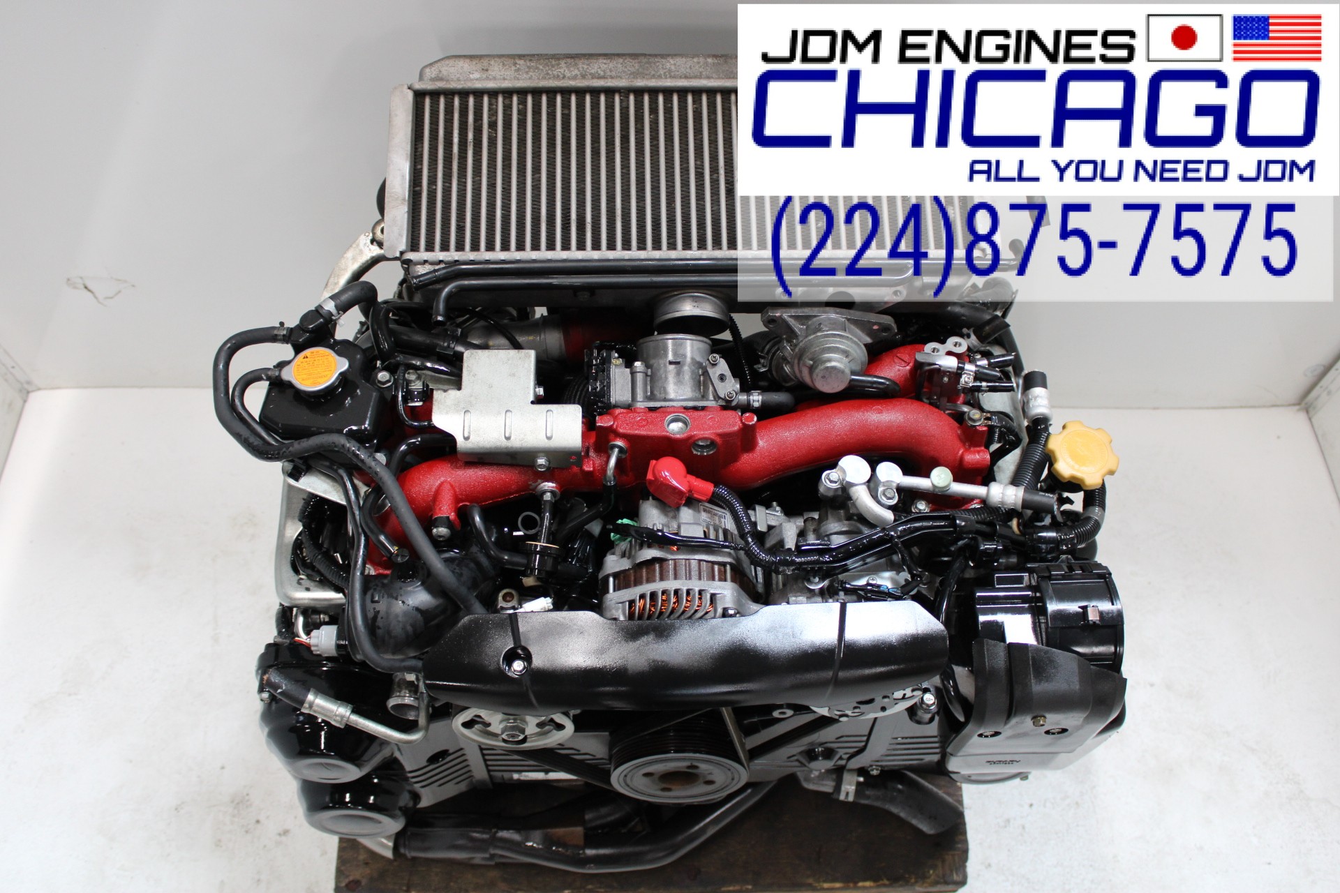 JDM 2015-2019 SUBARU WRX STI EJ257 2.5L DOHC TURBO AVCS ENGINE
