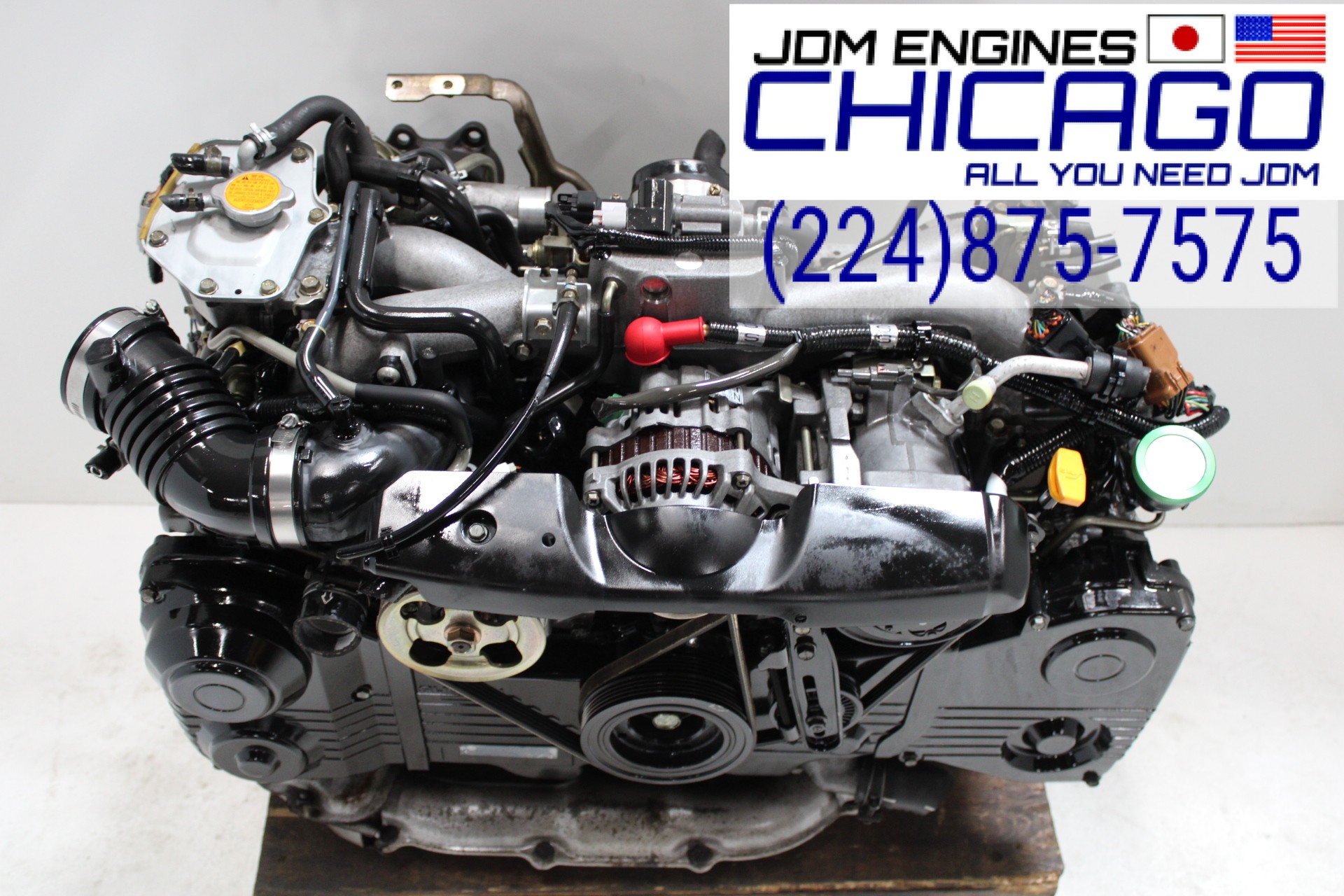 JDM 2002-2005 SUBARU IMPREZA WRX EJ205 2.0L DOHC TURBO AVCS ENGINE CABLE THROTTL 