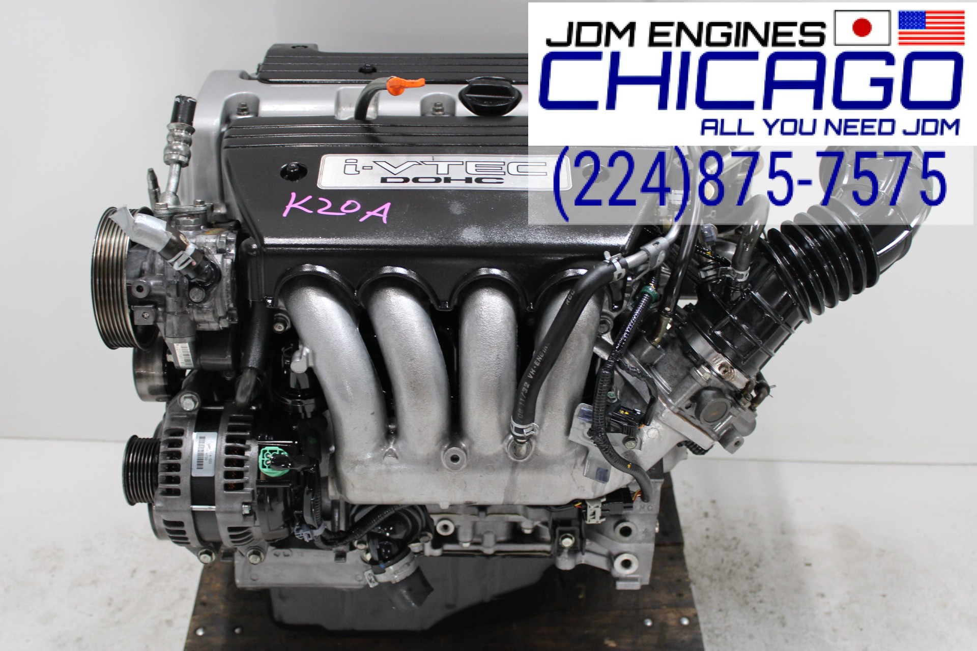 JDM 2006-2009 HONDA CIVIC Si K20A 2.0L DOHC 4CYL I-VTEC ENGINE