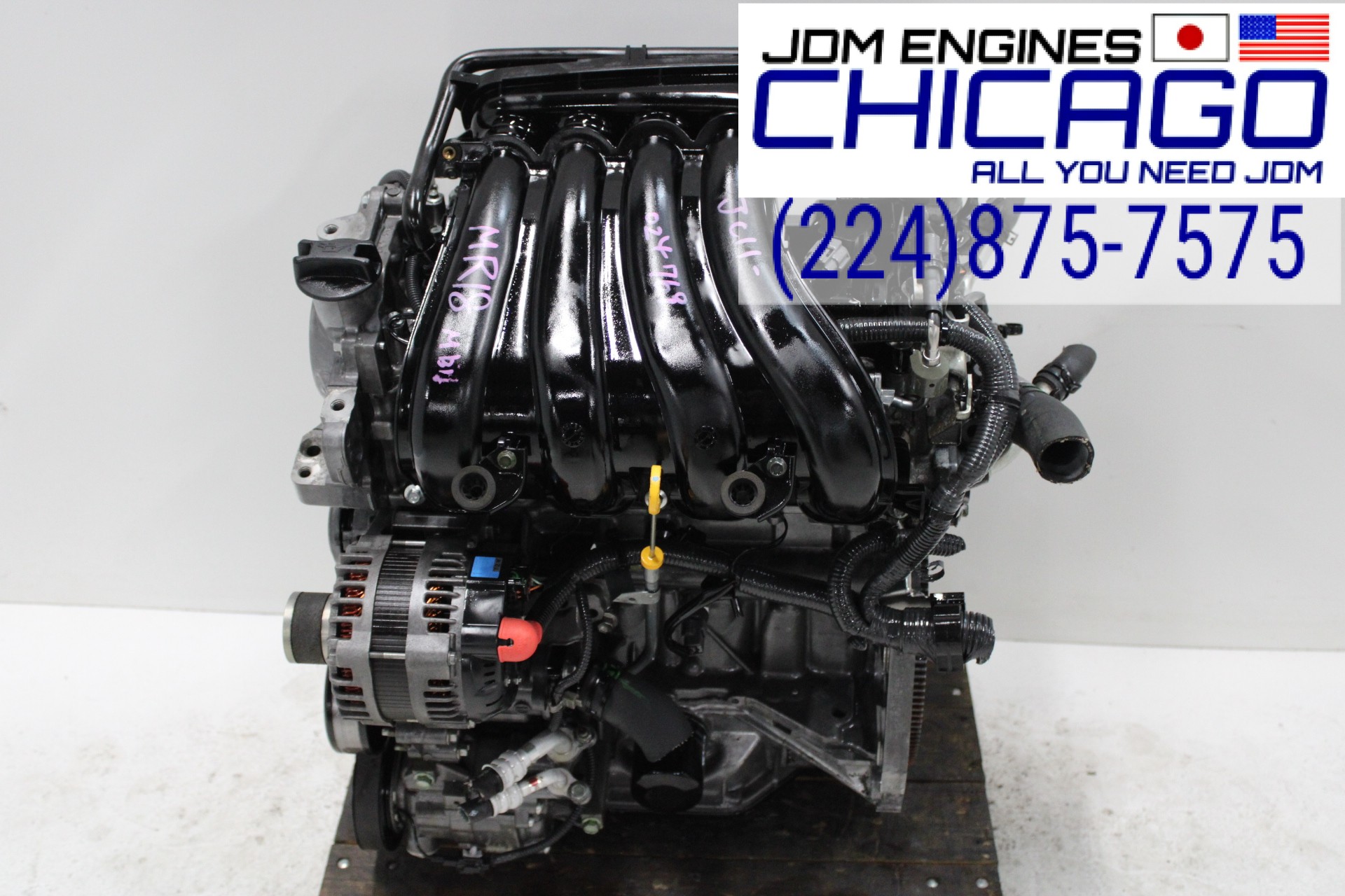 JDM 2007-2012 NISSAN VERSA MR18-DE 1.8L DOHC 4-CYLINDER ENGINE 