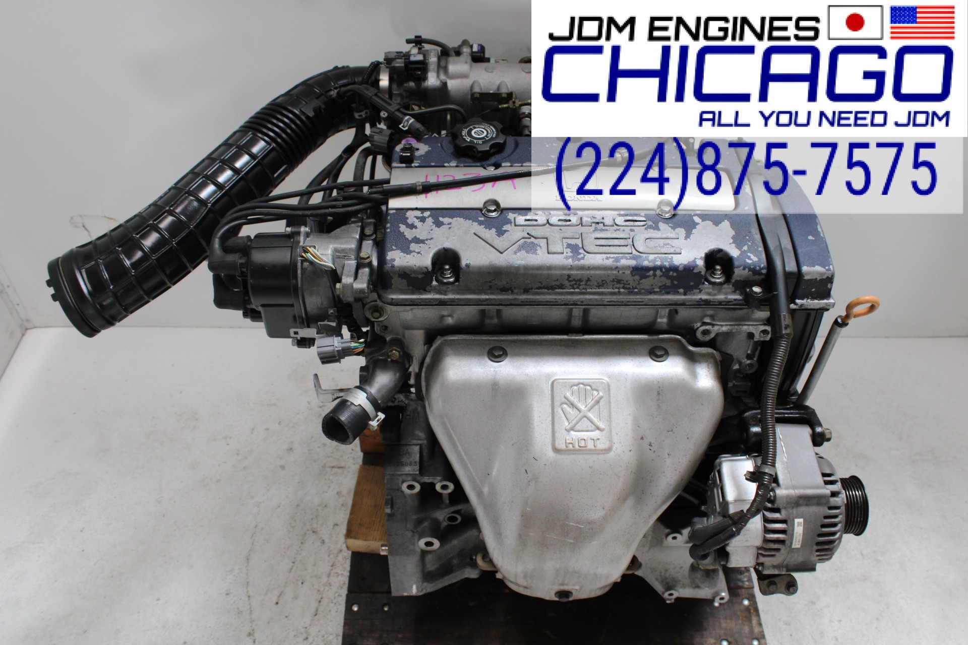 JDM 97-01 HONDA PRELUDE H23A 2.3L SIR BLUE TOP AND 98-02 HONDA ACCORD H23A 2.3L DOHC 4CYL VTEC ENGINE