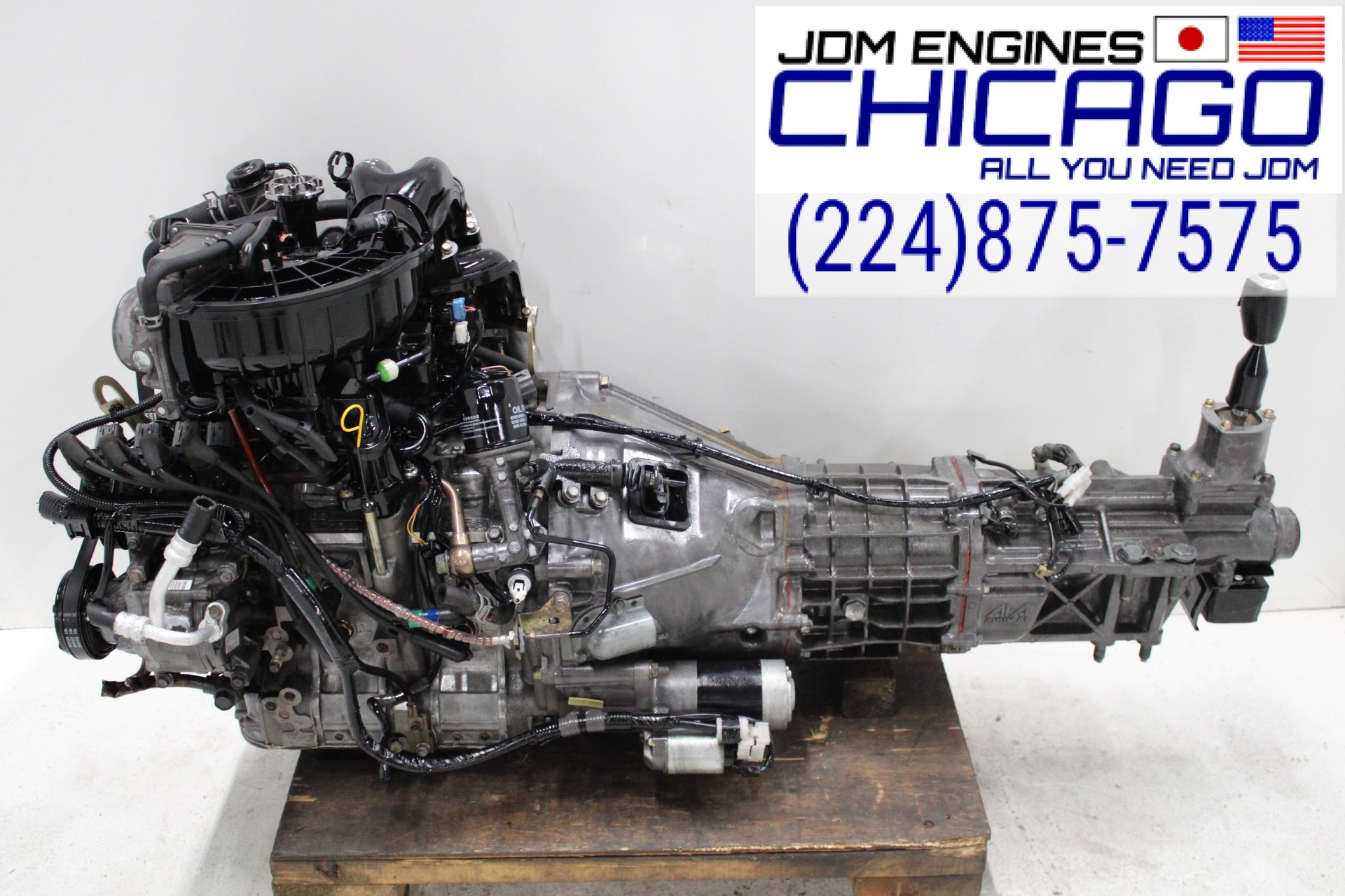 JDM 04-08 MAZDA RX-8 13B 1.3L ROTARY 6PORT ENGINE WITH 6SPD MANUAL TRANSMISSION 