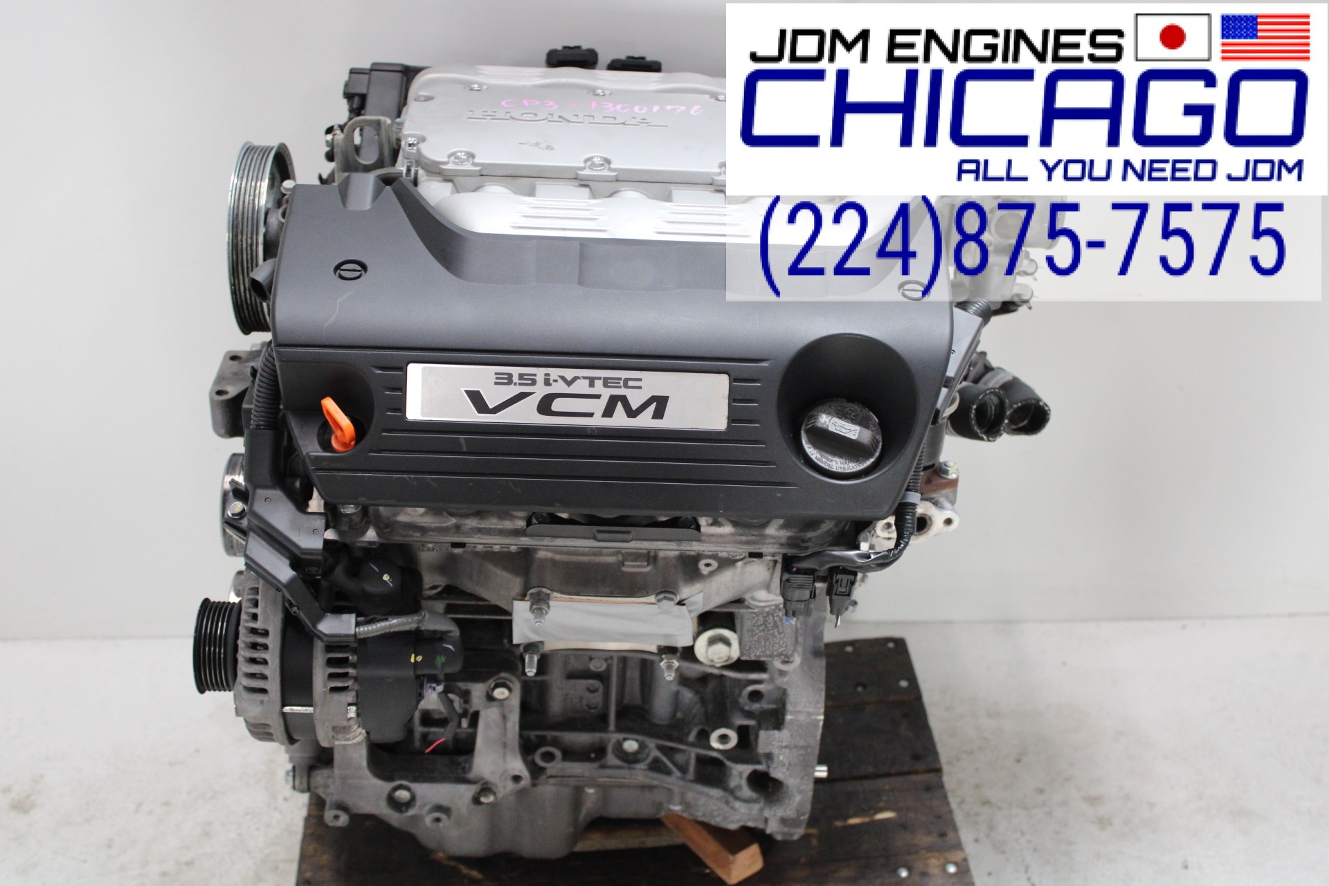 JDM 2009-2014 HONDA PILOT, 08-12 HONDA ACCORD/ODYSSEY J35A 3.5L SOHC VCM I-VTEC ENGINE