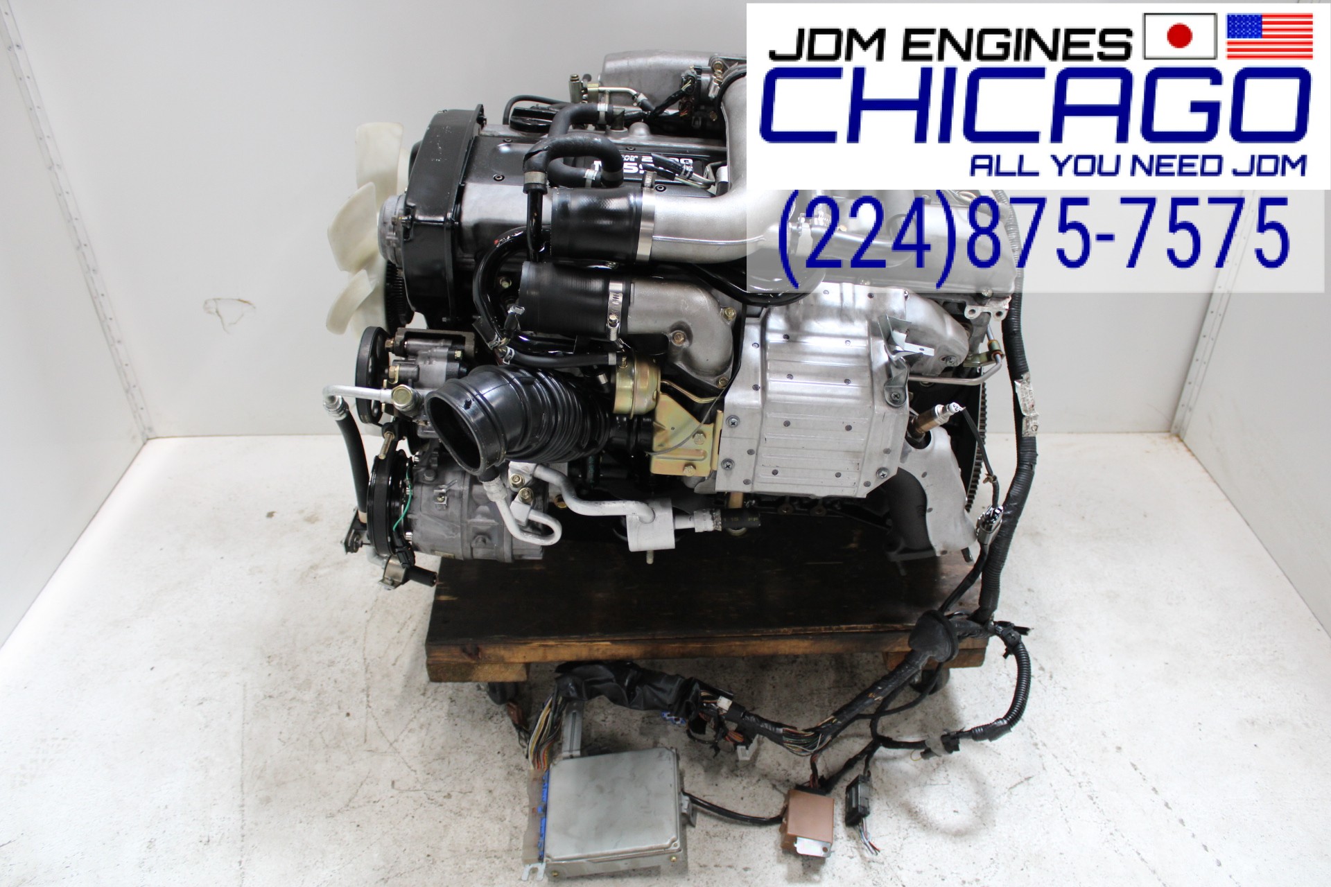 JDM NISSAN SKYLINE R33 RB25 DET 2.5L V6 SERRIES 1 TURBO ENGINE + WIRING & ECU