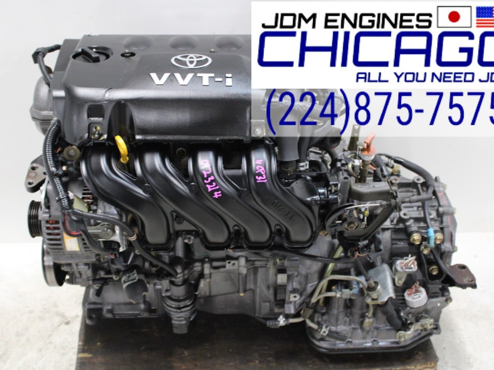 JDM 2000-2005 TOYOTA ECHO 1NZ-FE 1.5L DOHC VVTI 4 CYL ENGINE WITH AUTO TRANSMISSION: Principle