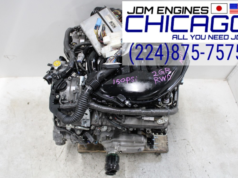 JDM 2007-2011 LEXUS GS350 IS350 2GR-FSE V6 3.5L AWD ENGINE