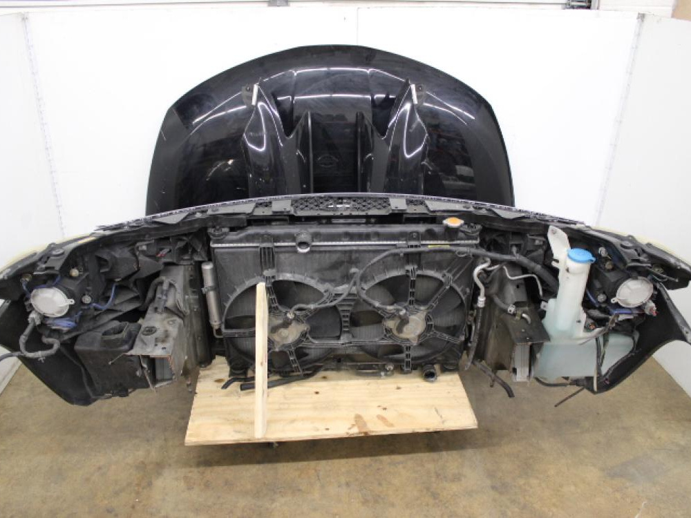 JDM 2003-2007 NISSAN MURANO FRONT END NOSE CUT FRONT BUMPER HEAD LIGHTS HOOD FENDERS RADIATOR A/C RADIATOR: Image 7