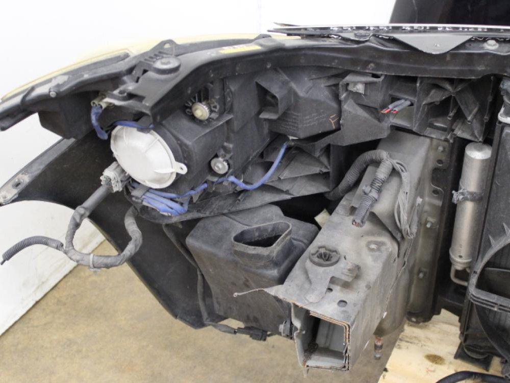 JDM 2003-2007 NISSAN MURANO FRONT END NOSE CUT FRONT BUMPER HEAD LIGHTS HOOD FENDERS RADIATOR A/C RADIATOR: Image 6