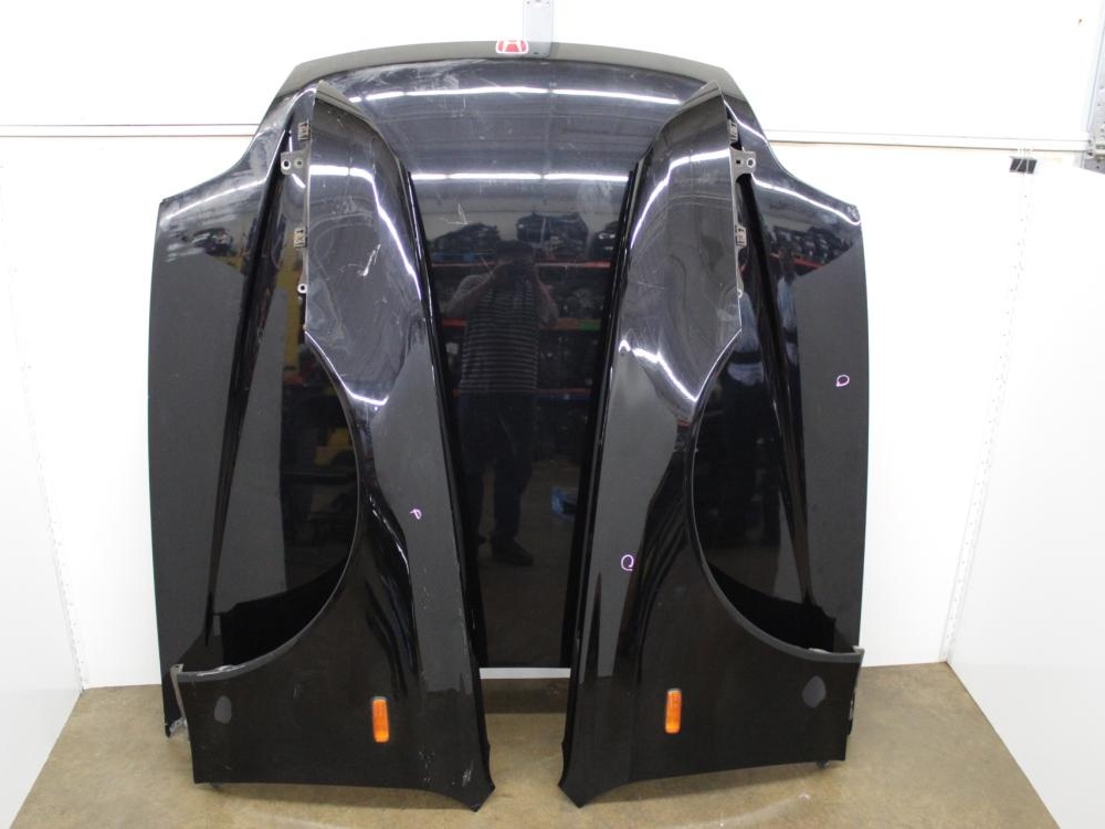 JDM 1997-2001 HONDA PRELUDE FRONT END NOSE CUT CONVERSION BLACK: Image 5