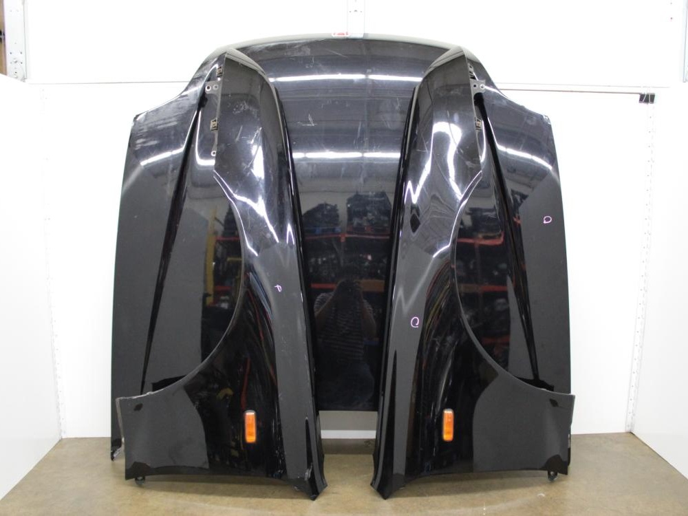 JDM 1997-2001 HONDA PRELUDE FRONT END NOSE CUT CONVERSION BLACK: Image 6