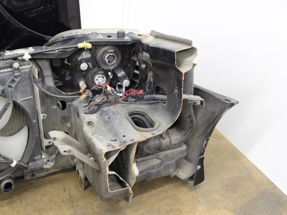 JDM 1997-2001 HONDA PRELUDE FRONT END NOSE CUT CONVERSION BLACK: Image 14