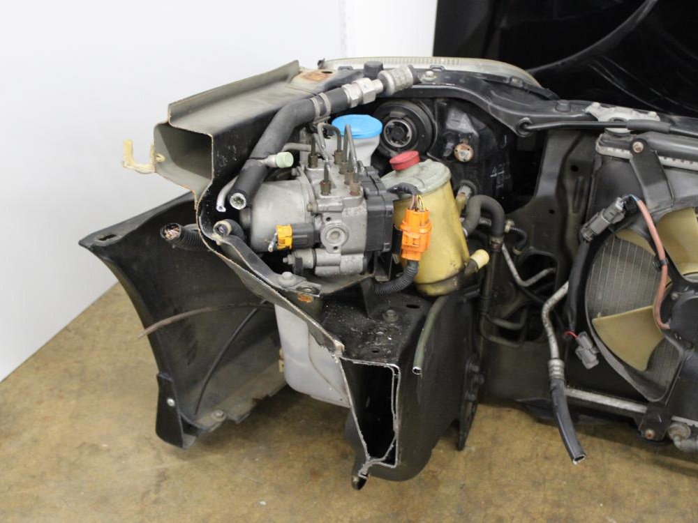 JDM 1997-2001 HONDA PRELUDE FRONT END NOSE CUT CONVERSION BLACK: Image 15