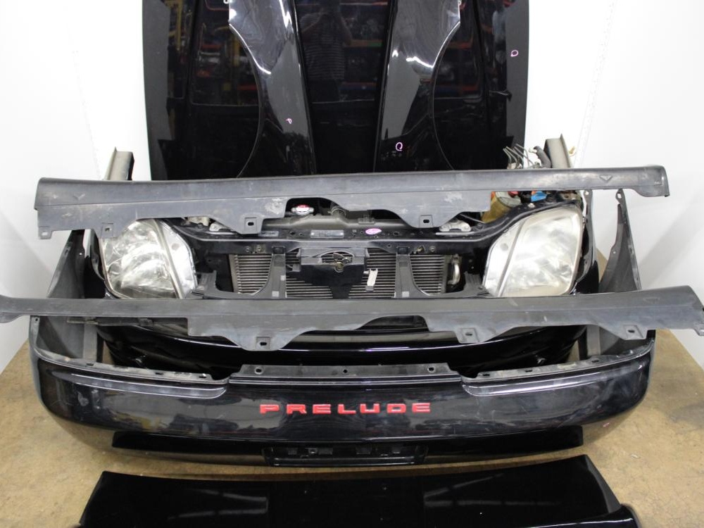JDM 1997-2001 HONDA PRELUDE FRONT END NOSE CUT CONVERSION BLACK: Image 20