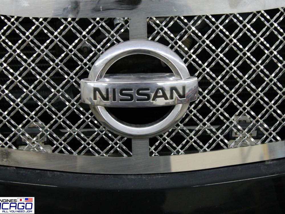 JDM 2003-2007 NISSAN MURANO FRONT END NOSE CUT FRONT BUMPER HEAD LIGHTS HOOD FENDERS RADIATOR A/C RADIATOR: Image 13