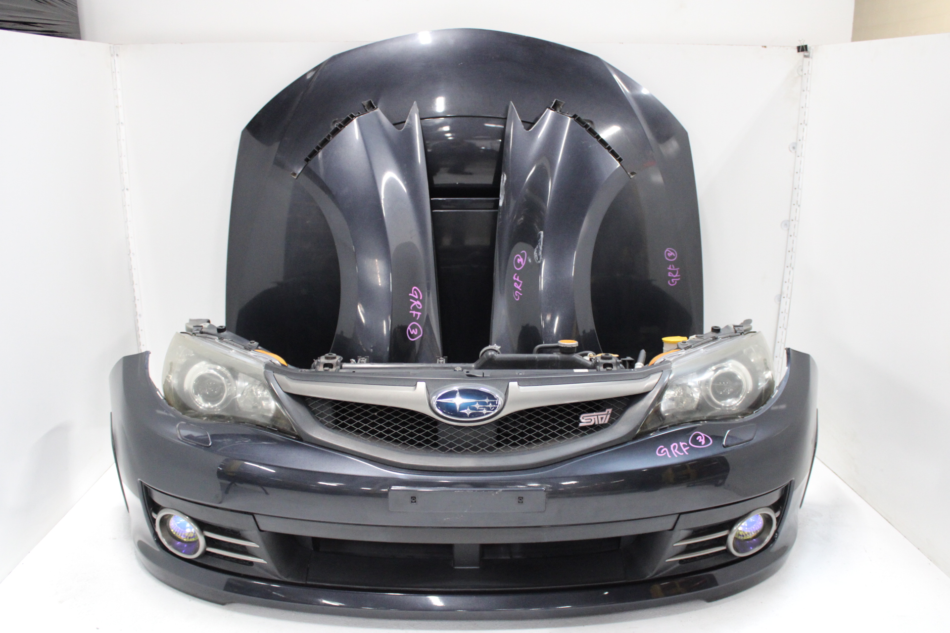 JDM 2008-2014 SUBARU IMPREZA WRX STI FRONT END NOSE CUT CONVERSION ...