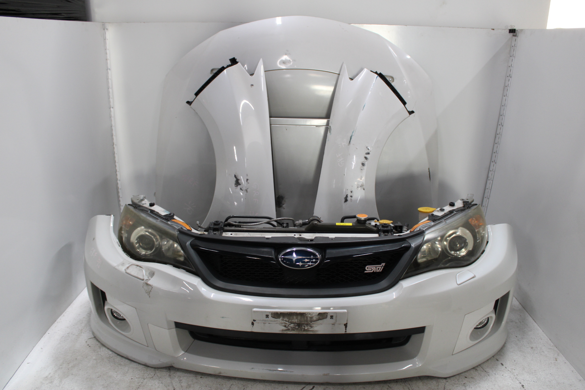 JDM 2008-2014 SUBARU IMPREZA WRX STI FRONT END NOSE CUT CONVERSION ...