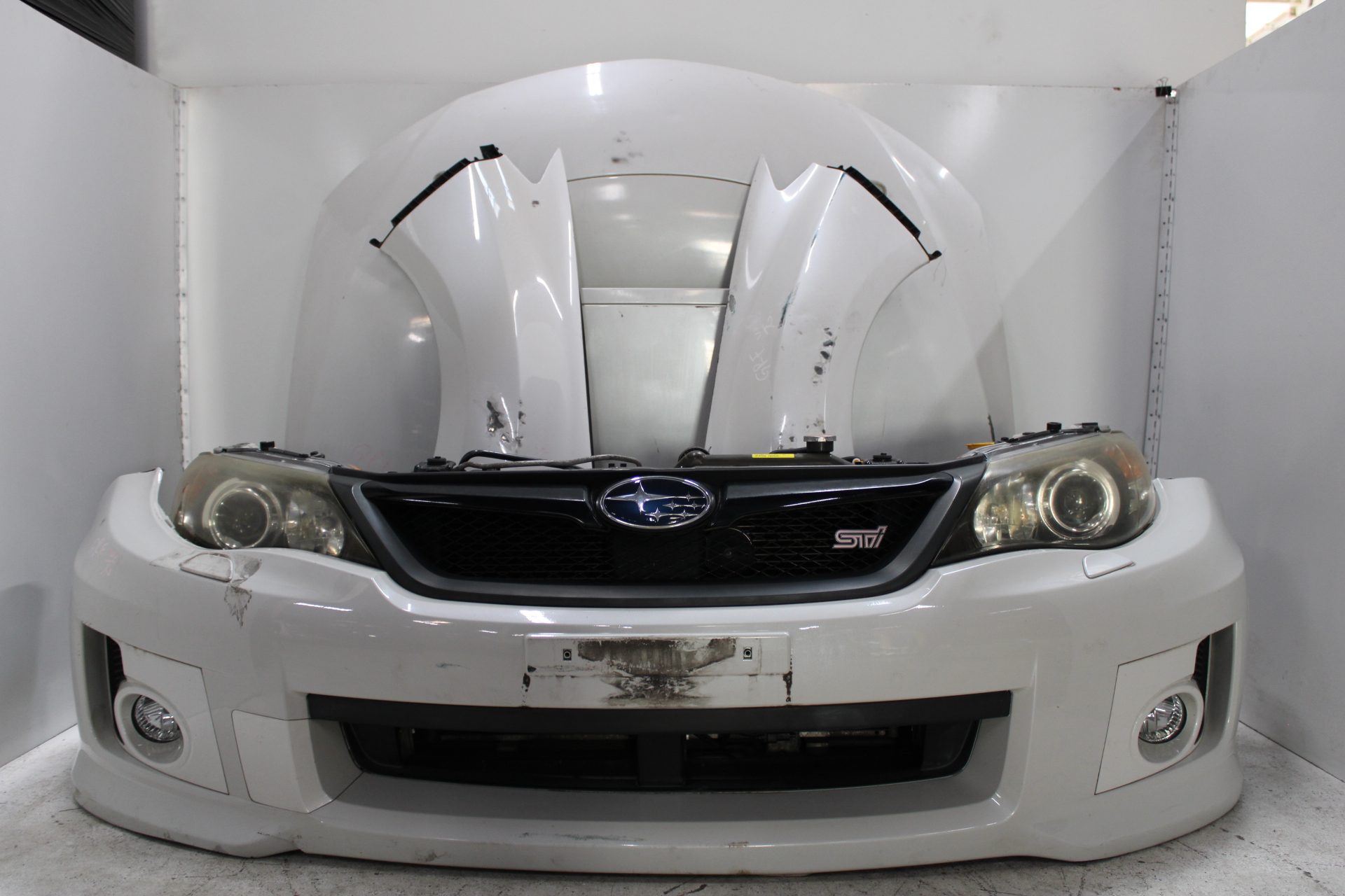 JDM 2008-2014 SUBARU IMPREZA WRX STI FRONT END NOSE CUT CONVERSION ...