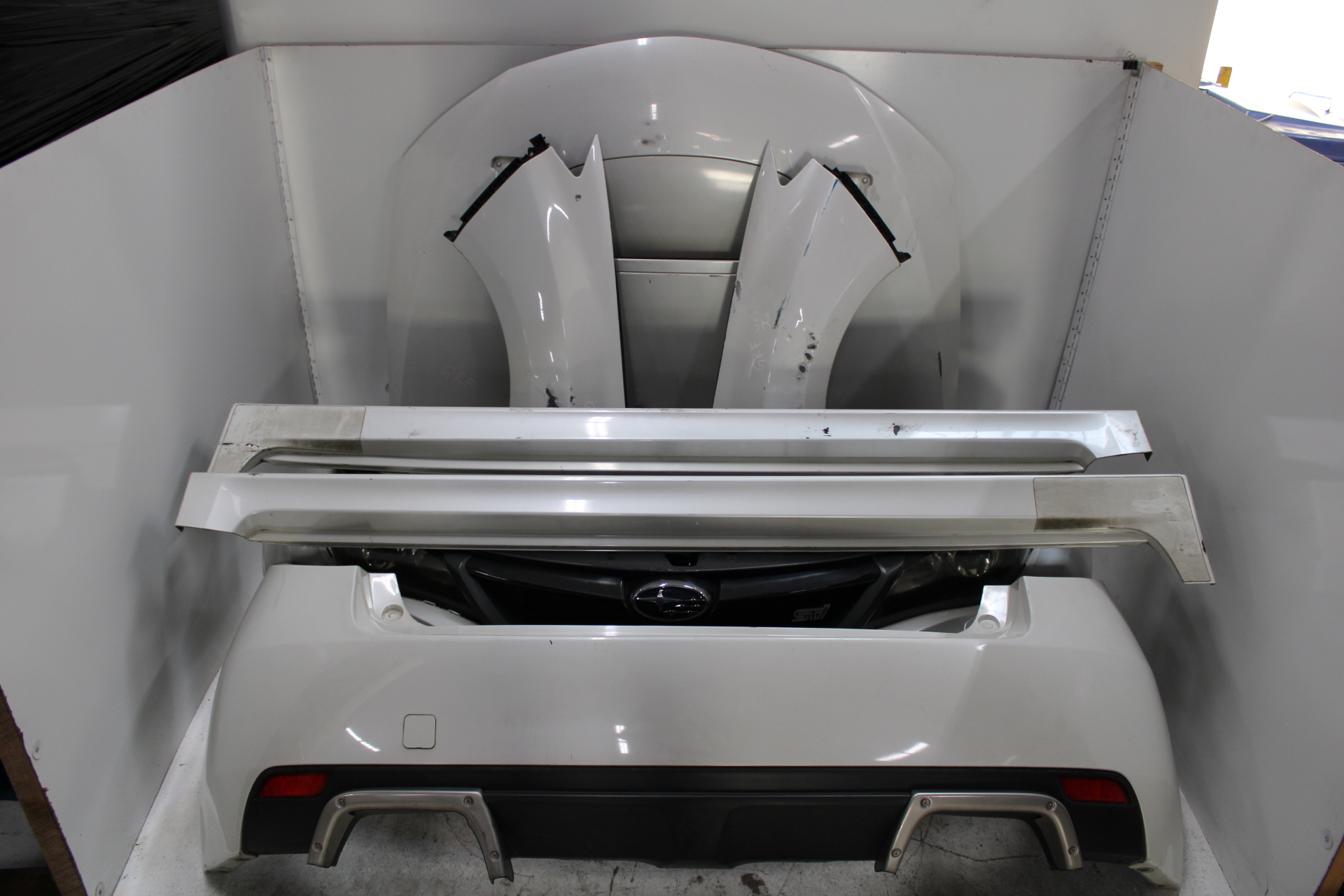 JDM 2008-2014 SUBARU IMPREZA WRX STI FRONT END NOSE CUT CONVERSION ...