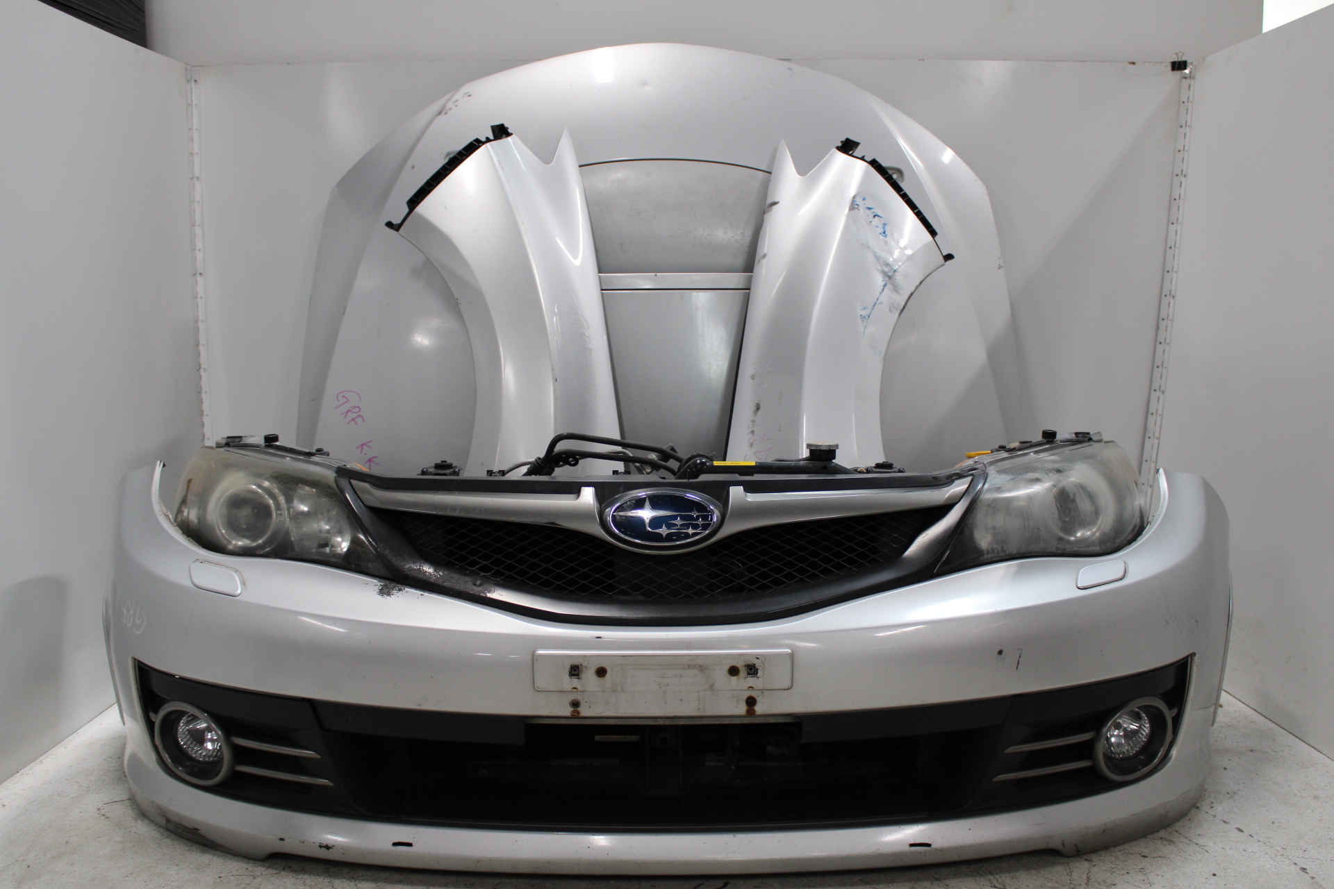 JDM 2008-2014 SUBARU IMPREZA WRX STI FRONT END NOSE CUT CONVERSION ...
