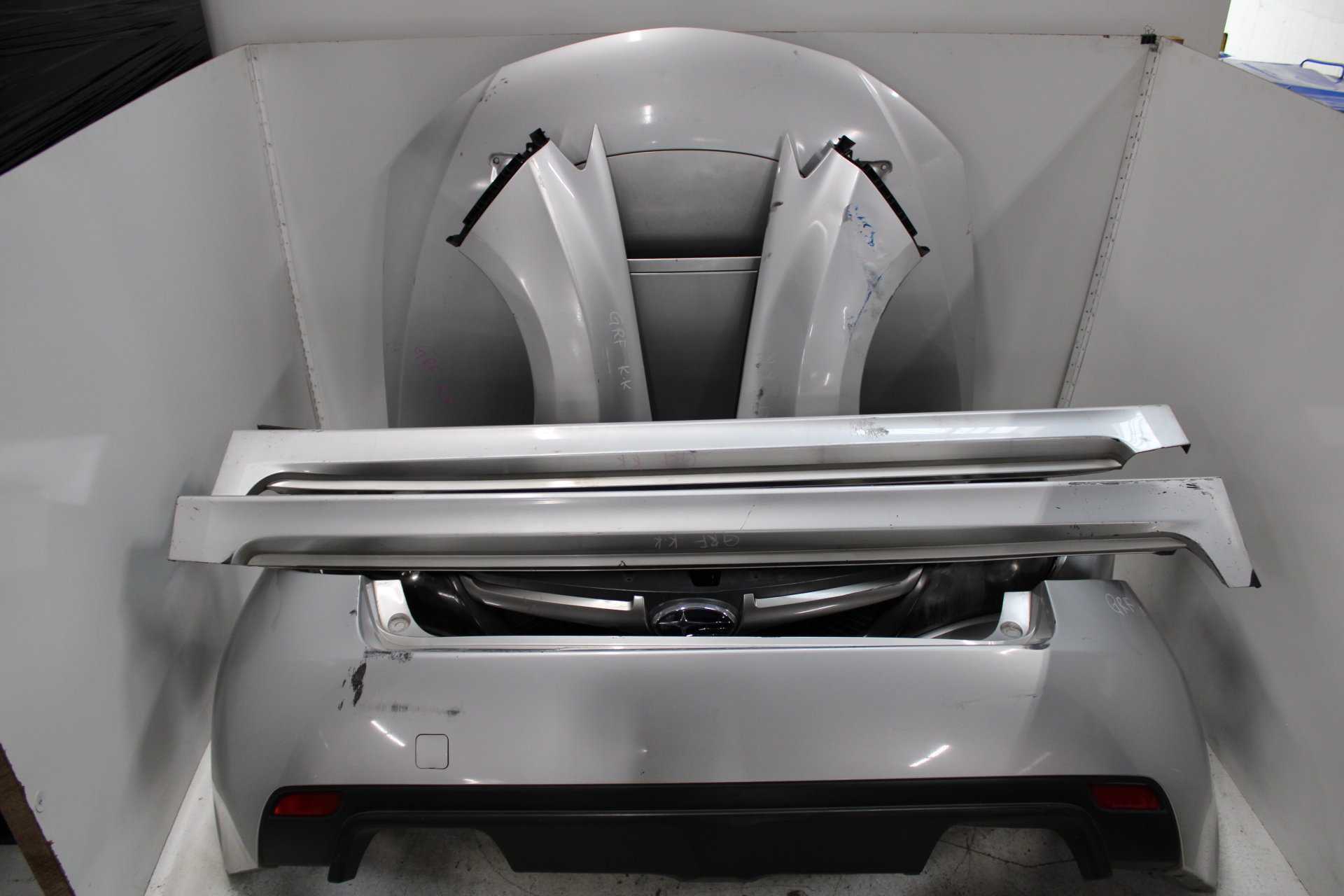 JDM 2008-2014 SUBARU IMPREZA WRX STI FRONT END NOSE CUT CONVERSION ...