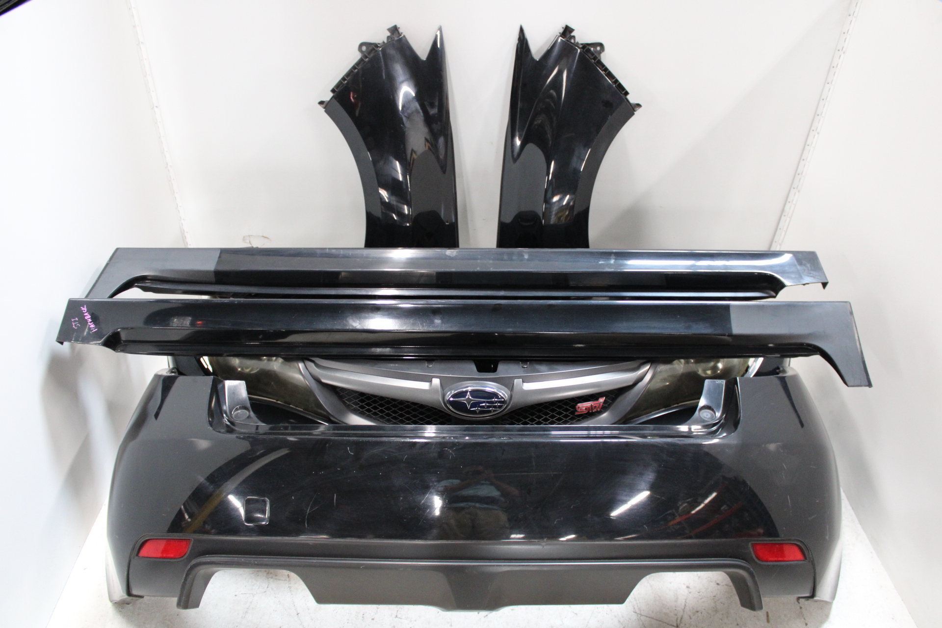 JDM 2008-2014 SUBARU IMPREZA WRX STI FRONT END NOSE CUT CONVERSION ...