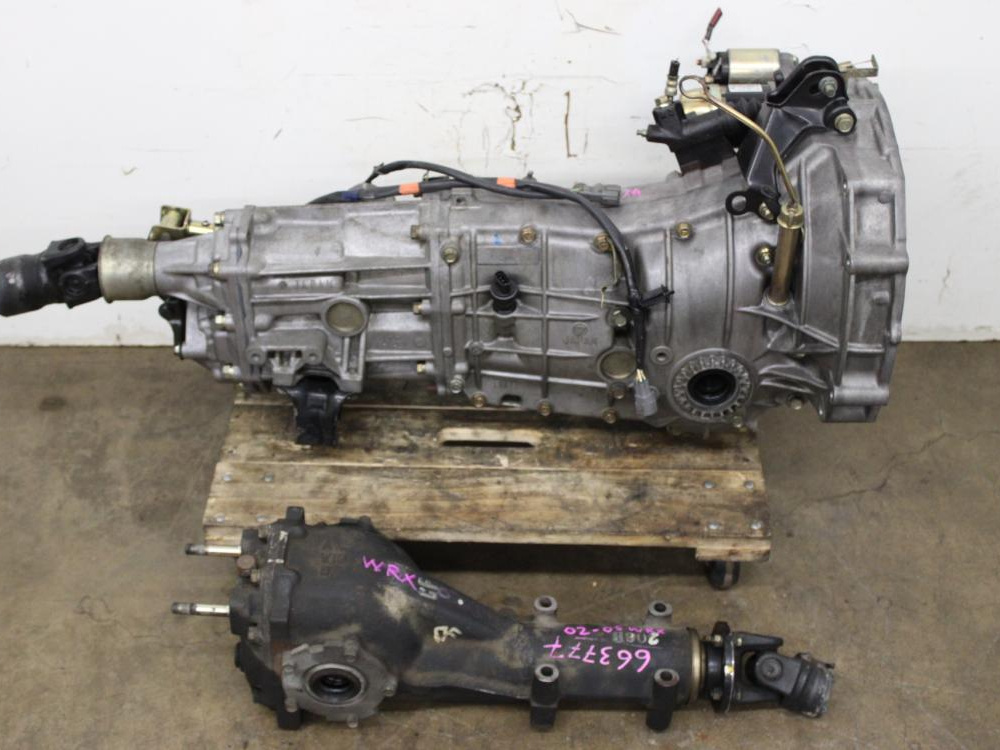 JDM 2002-2005 Subaru Impreza WRX 5speed Manual Transmission With Differential: Image 2