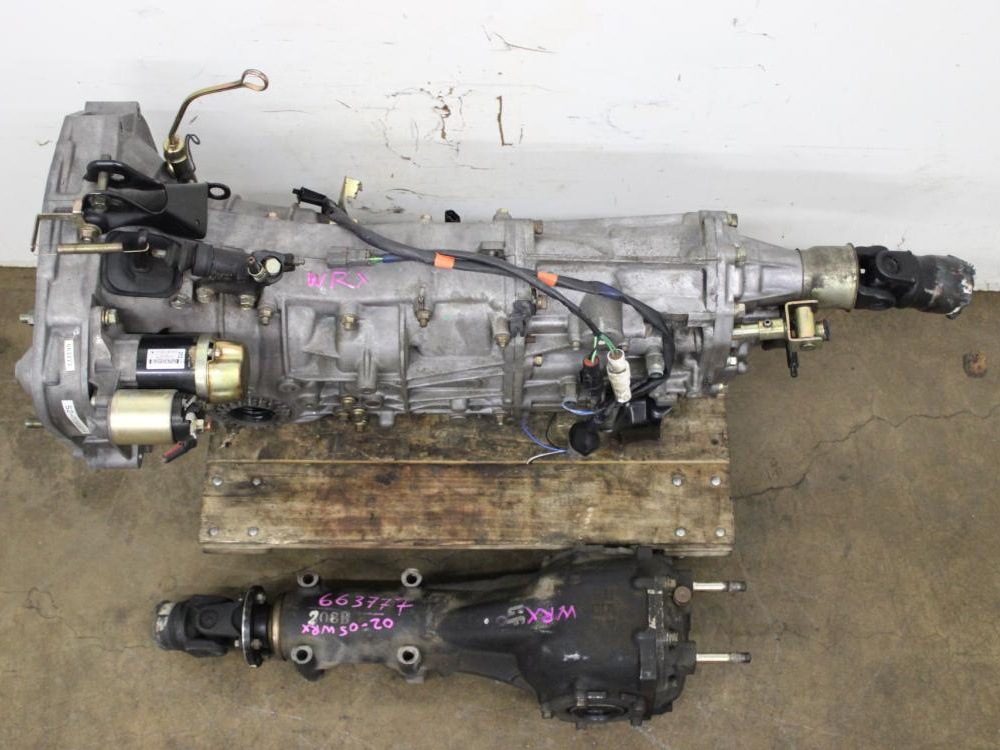JDM 2002-2005 Subaru Impreza WRX 5speed Manual Transmission With Differential: Image 7