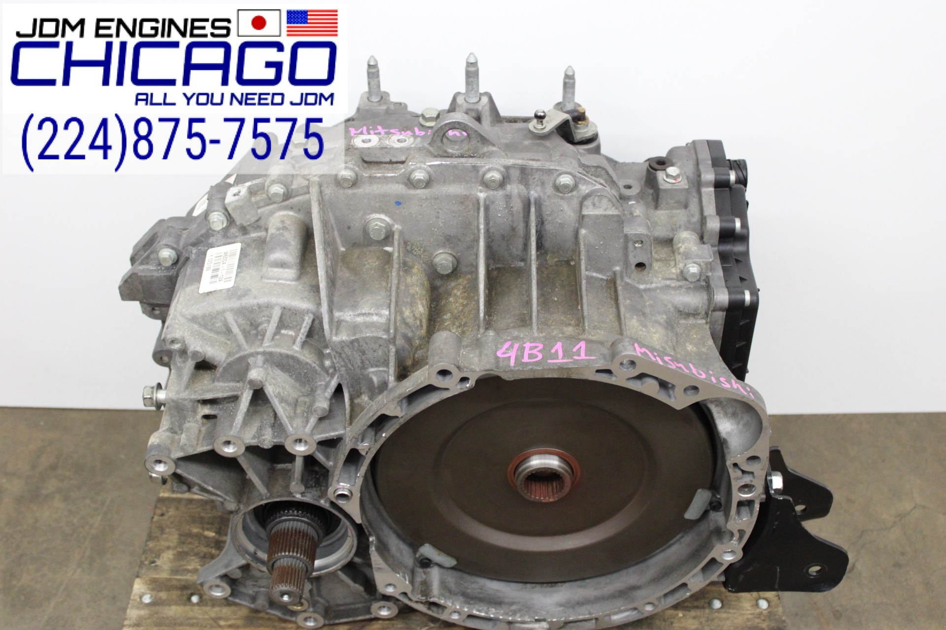 JDM 2008-2014 MITSUBISHI LANCER EVO 10 2.0L TURBO 4B11 AWD AUTO TRANSMISSION