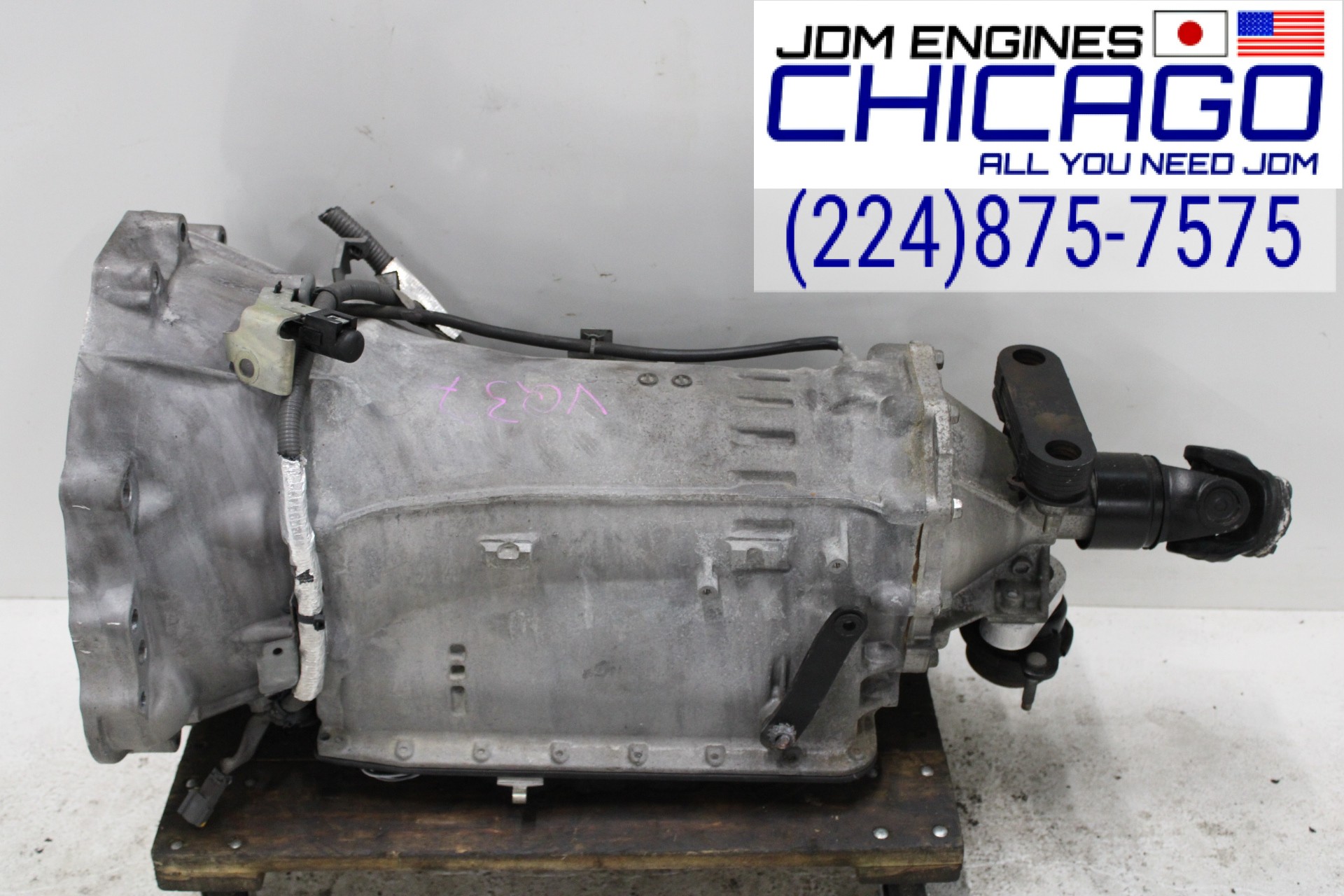 JDM 2015-2022 INFINITI Q50 VQ37VHR 3.7L V6 7 SPEED  RWD AUTO TRANSMISSION