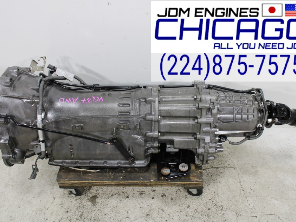 JDM 2014-19 NISSAN Q50 VQ37VHR 3.7L 7 SPEED AWD AUTO TRANSMISSION