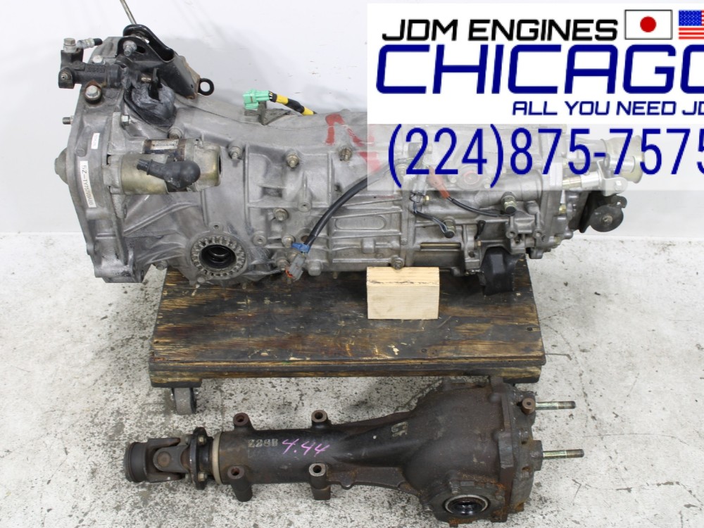 JDM 2008-2014 SUBARU IMPREZA WRX EJ20, EJ25 TURBO 5-SPD AWD MANUAL TRANSMISSION 4.44